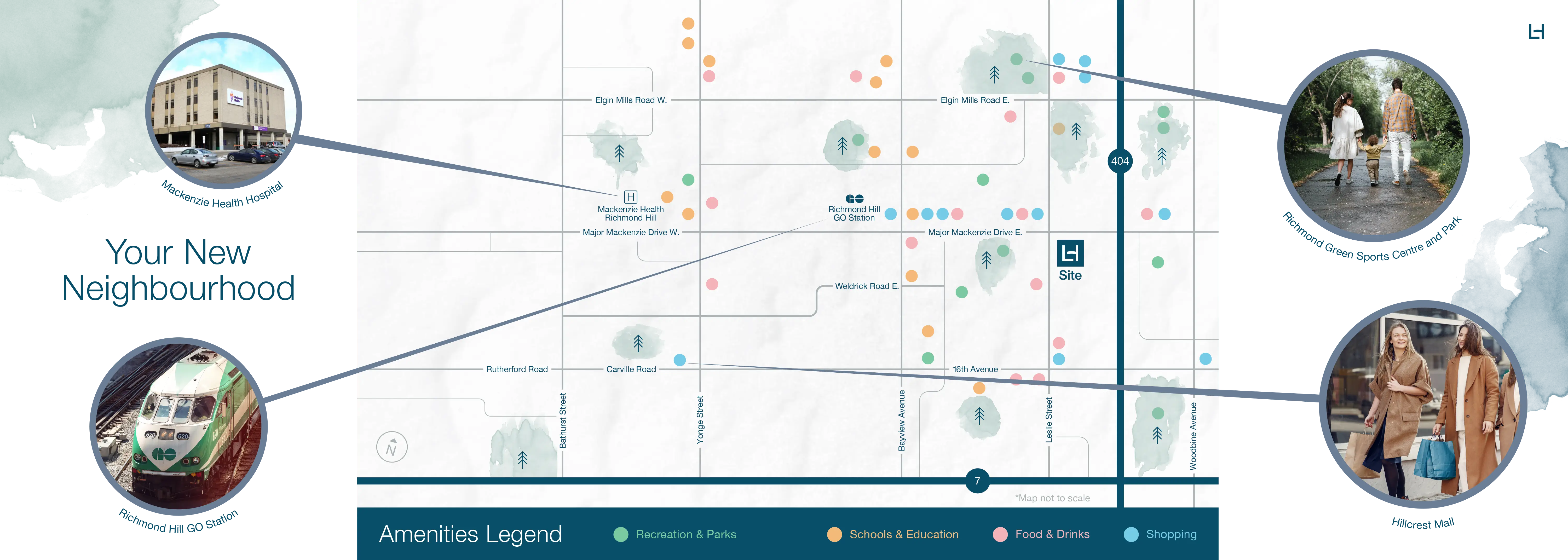 Legacy Hill Amenities Map